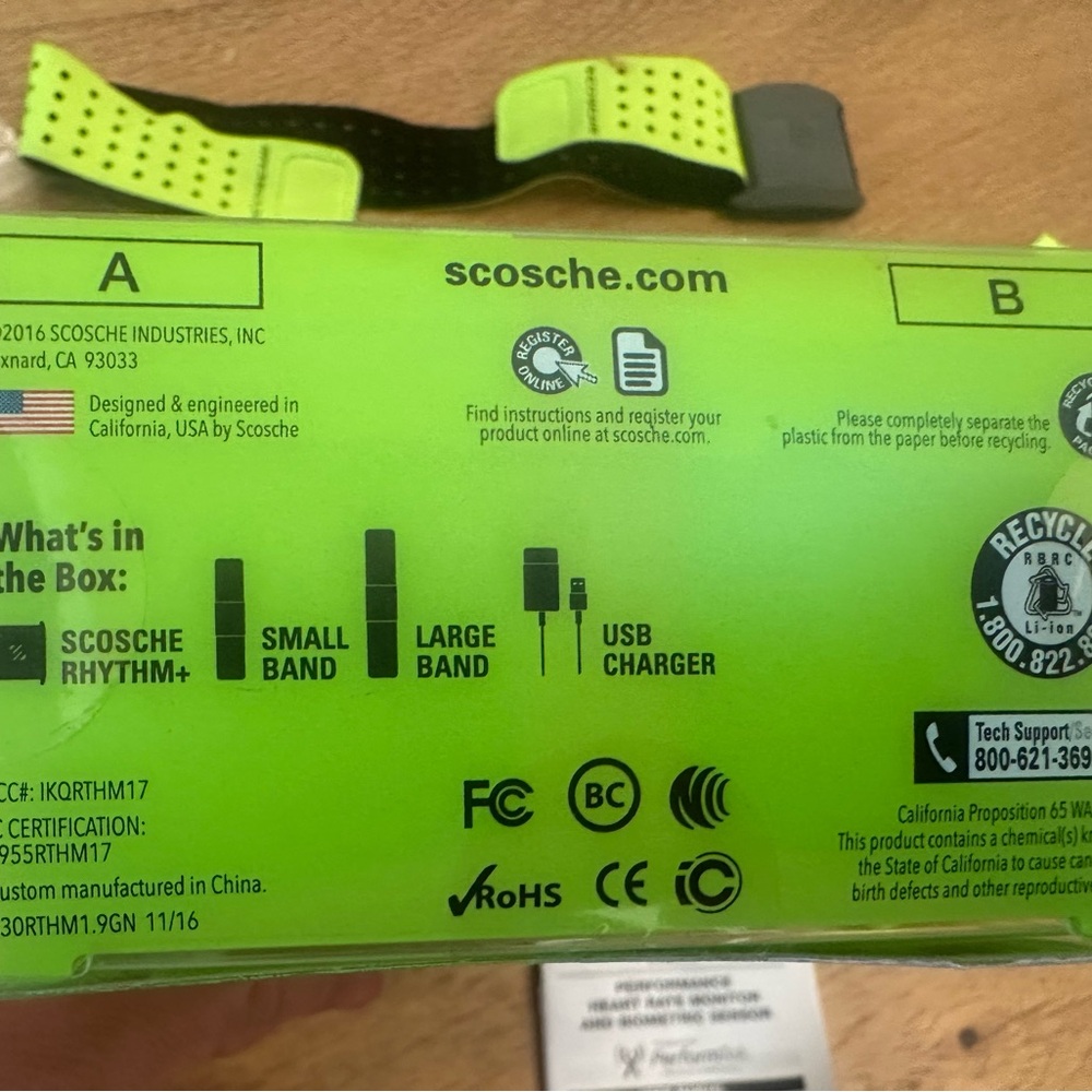Rhythm+ Heart Rate Monitor - Green - Picture 3 of 3